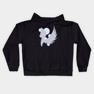 Silhouette - Derpy Hooves Kids Hoodie